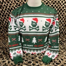 NEW HK Army X-Mas Pull Over Sweatshirt - Sweater - Large