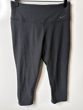 Women’s Black Small Leggings Nike Dry Fit Comfy Small Hole Joggers