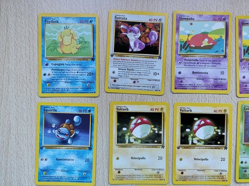 TEAM ROCKET SET POKEMON (SINGOLE, PRIMA EDIZIONE, NON COMUNI) - SCONTI - Foto 347 di 378