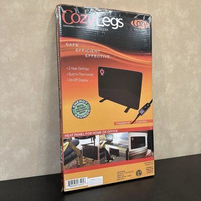 #ad #ad Cozy Legs Portable Electric Heater 200W 1.8 Amp 2 Settings Thermostat CL 2 $29.98