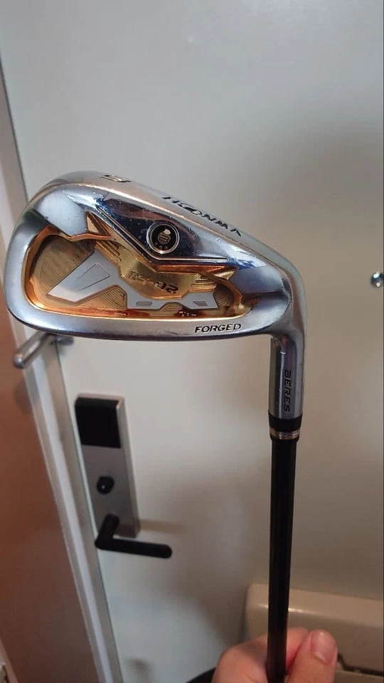 HONMA GOLF BERES IS-02 7pcs Iron Set 7-11/A.S Flex-R 2STAR/3STAR No H/C - Image 3 of 4