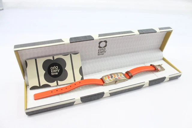 24 Womens Orla Kiely Watch Quartz Boxed WORKING
