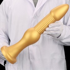 Soft Long Prostate Massager Expand for Men and Women G-Point Large Unisex Huge