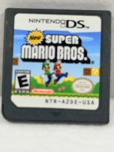 New Super Mario Bros. (Nintendo DS, 2006) Great Cartridge Only