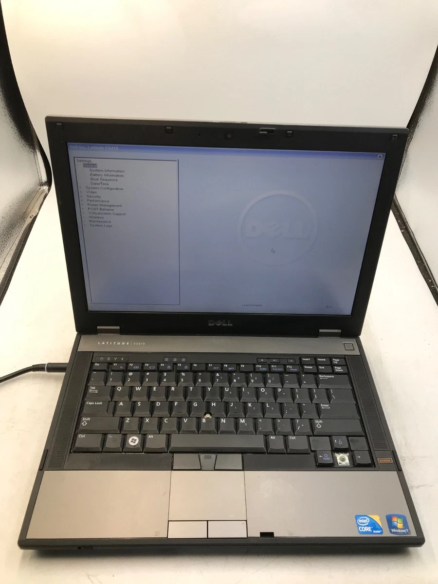 Ordinateur portable DELL LATITUDE E5410 4GB RAM SSD 120 GB PCP0154 Ordinateur portable DELL LATITUDE E5410 4GB RAM SSD 120 GB PCP0154