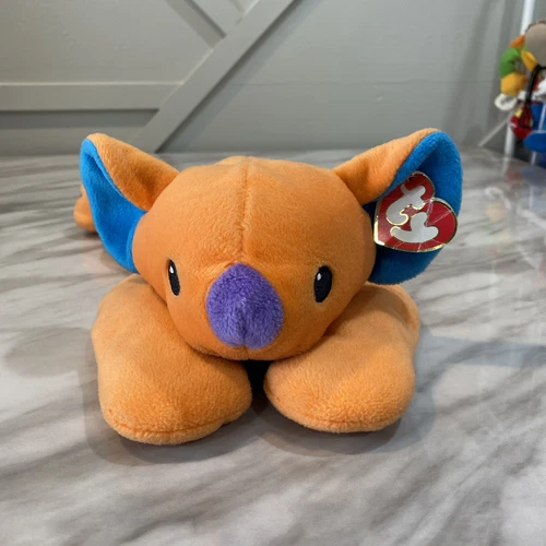 Ty Pillow Pals Kolala 1998 Orange Koala Bear Plush Stuffed Animal Soft Toy
