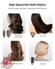 Hot Air Styler Blow Dryer Brush Volumizer Curl Straighten