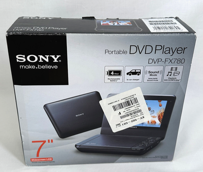 SONY ポータブルDVDプレイヤー　DVP-FX780 Sony DVP‑FX780 Portable DVD Player 7