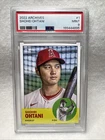 2022 TOPPS ARCHIVES #1 SHOHEI OHTANI PSA 9 Dodgers Los Angeles
