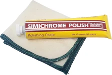 Simichrome All Metal Polish Tube with Polishing Cloth (Single)