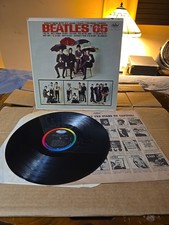 The Beatles '65 LP (Capitol T2228) G+/G+ Repaired Seams Nice No Tape, Writing!