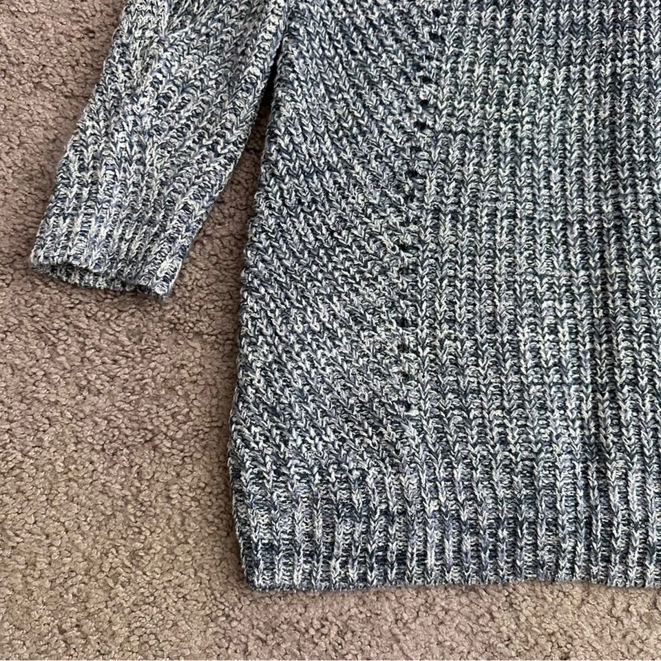 American Rag Marled Knit 3/4 Slit Sleeve Sweater S - Image 4 of 4