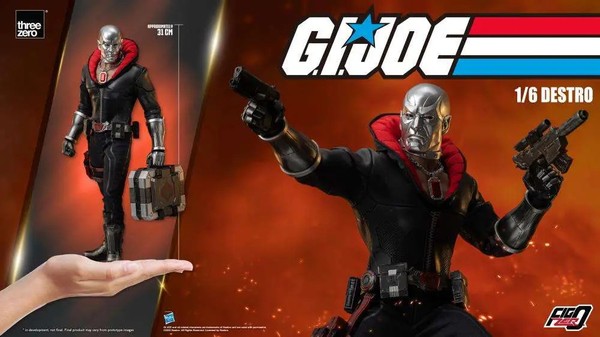 G.I. Joe Destro 1/6 Actionfigur - Threezero-image