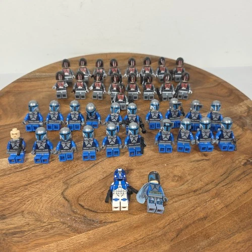 Large Lot Of 39 Custom Lego Star Wars Minifigures Super Commandos Pre Vizsla