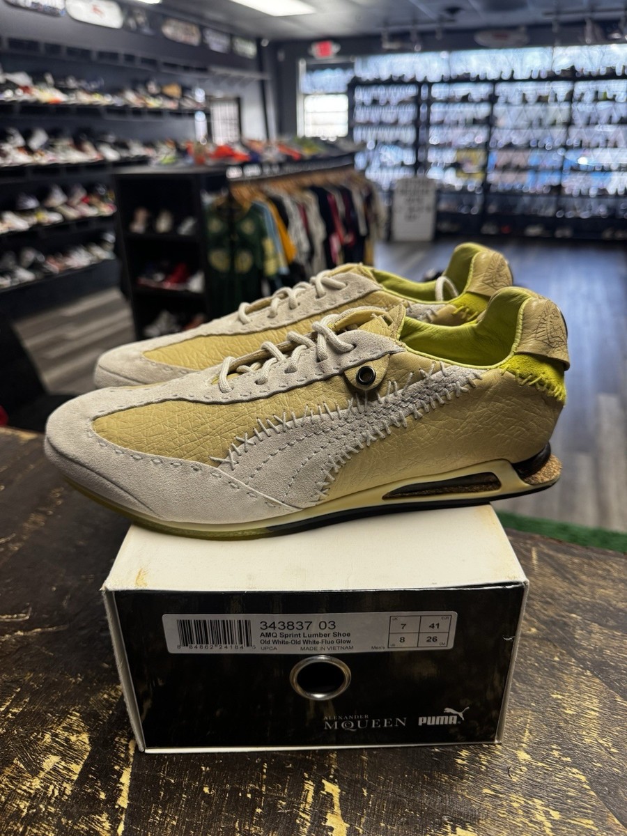 Alexander McQueen Puma Sprint Lumber Shoe Size 8 Men New | eBay