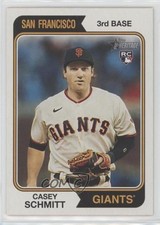 2023 Topps Heritage High Number Casey Schmitt #643 sl3
