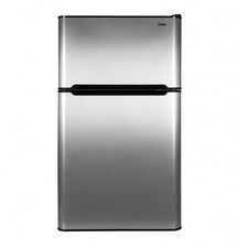 Haier - Mini Fridge with Freezer