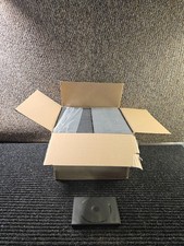  QTY 100 Standard 14mm Single CD DVD Black Storage Machinable A01001