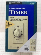 NEW INTERMATIC FD15MC SPRING WOUND COUNTDOWN TIMER Ivory