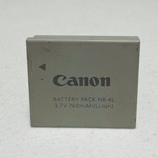 Canon OEM NB-4L Battery Pack for PowerShot SD30 40 200 300 400 430 450