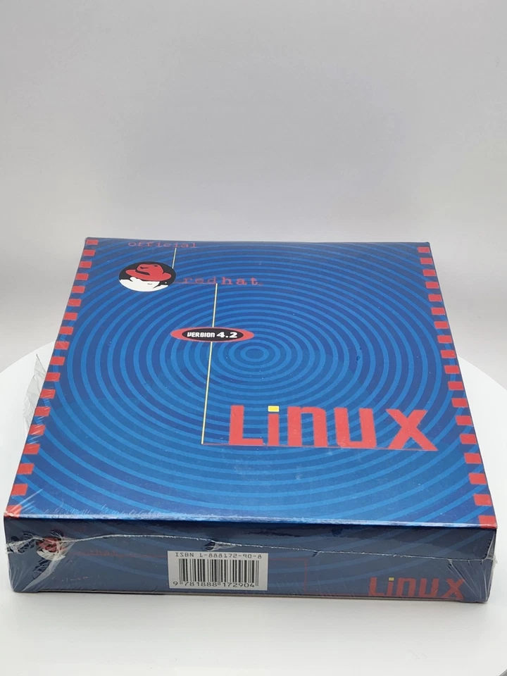 Big Box Red Hat 4.2 Linux OS Sealed New Very Nice!  - Image 2 of 4