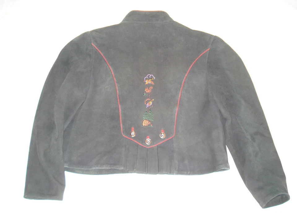 Damen Leder Jacket Trachten Jacke *Gr.44* Butterweich - Bild 2 von 4