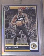 2023-24 Panini Nba Hoops Premium Stock - Myles Turner #183 Silver Prizm