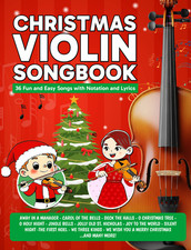 Christmas Violin Songbook   Beginner Violin Sheet Music   PDF FILE FORMAT