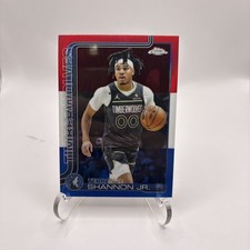 2025-26 Topps Chrome Basketball Red, White, and Blue Terrence Shannon Jr. #198