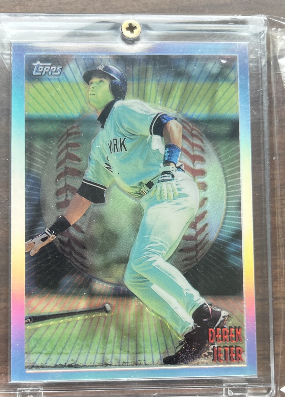 1998 Topps - Mystery Finest Derek Jeter #M8 Bordered Refractor