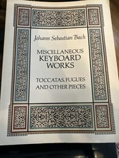 Johann Sebastian Bach Miscellaneous Keyboard Works Dover Music Publishing