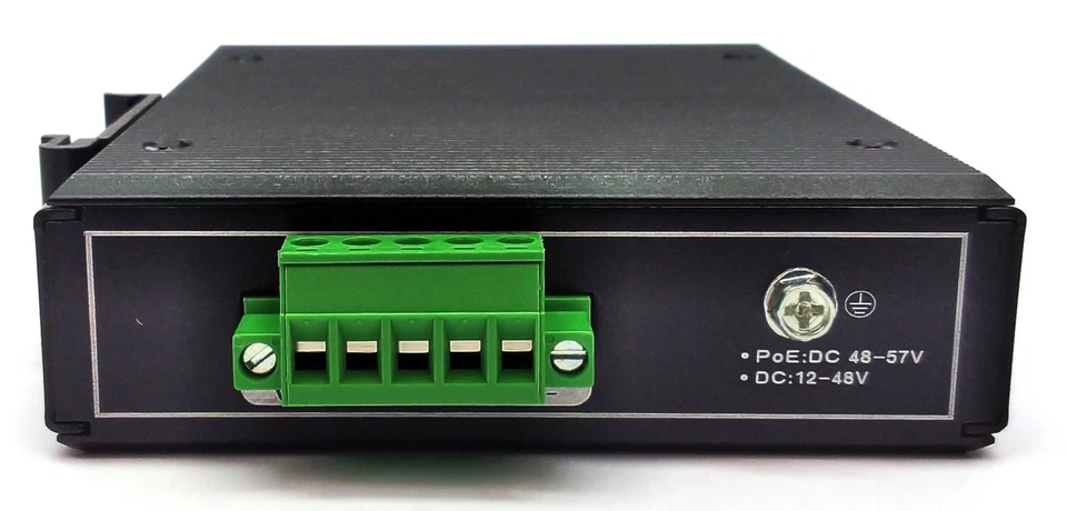 Signamax I-100 4 Port Industrial Gigabit PoE+ Ethernet Switch SI10031 - Image 4 of 4