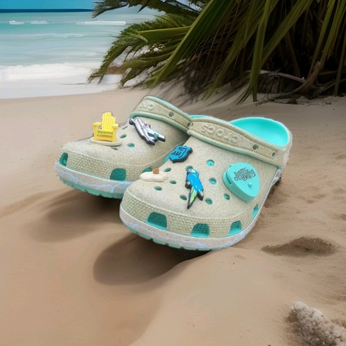 jimmy buffett crocs Size 7 W 9M