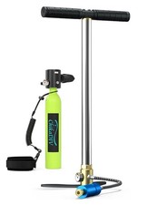 0.5L Reusable Mini Scuba Tank with Diving Mask, 15-20 Mins Portable Lung