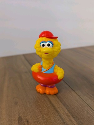 Vintage Jim Henson Productions Big Bird Toy 4.5  Plastic Figure #44 Excellent