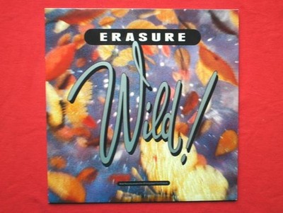 Erasure Wild LP Mute STUMM75 EX/EX 1989 with inner & insert