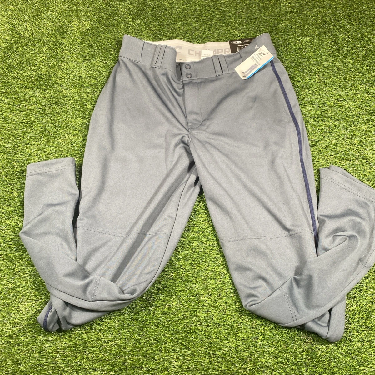 Pantalon Polyester Stretch Champro MVP Pantalon Baseball Homme - Bas Ouvert - Taille élastique - Genoux Renforcés Pantalon Sport Ample