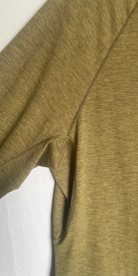 Sudadera con capucha elástica ligera media verde Prana para hombre FPS 50 protección solar Foto 4 de 4