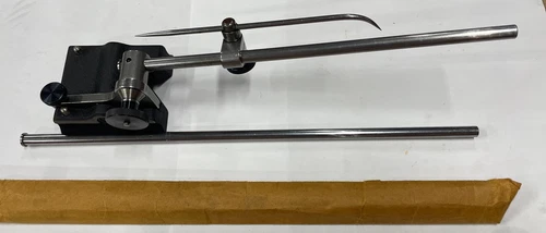 Starrett #257A Surface Gage w/9" & 12” Spindle, 6" Scribe, NICE! USA