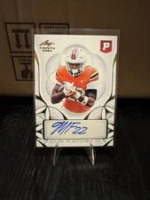 2024 Leaf Trinity Foil ~ Mark Fletcher Jr - RARE PROMO - Autograph - EBay pop 1