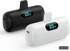 Portable Charger Power Bank 2 Pack 5000mAh USB-C PD iPhone R046