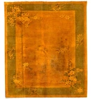 Amazing Hand Knotted Vintage Nepal Gabbah Pictorial Wool Area Rug 8 x 6 Ft