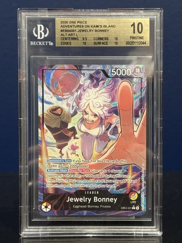 Jewelry Bonney (Alternate Art) graded BGS 10 for sale on eBay