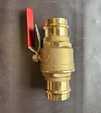 Legend 101-008NL: 2" Forged Brass Full Port Press 600# Ball Valve