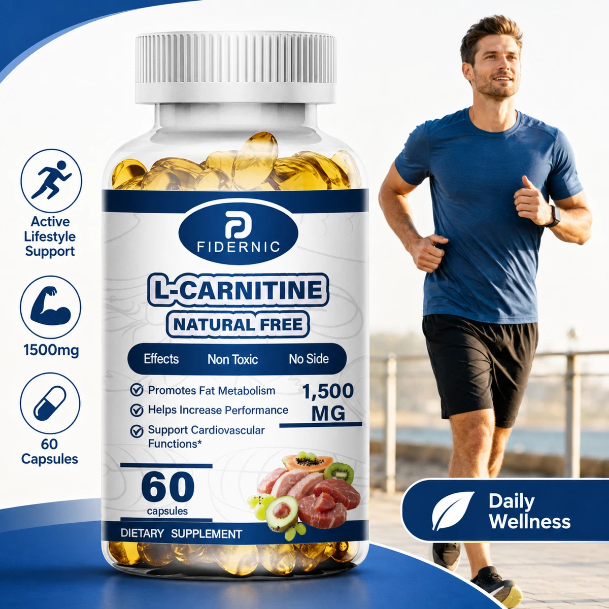 mejores l carnitina Cafena vs. L-Carnitina: Cul es mejor para quemar grasa? L-carnitina Fumarato 1000mg Mejores Naturales