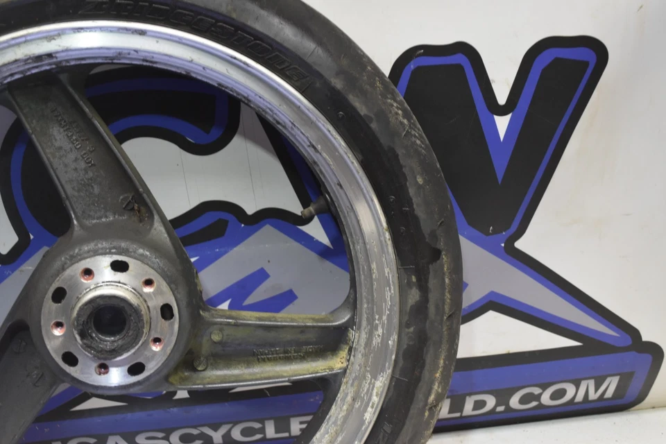 DF12 前轮圈 17x3.5 英寸 1999 川崎忍者 ZX11 Zx-11 Zx 11 1100 — 第 4/4 张图片