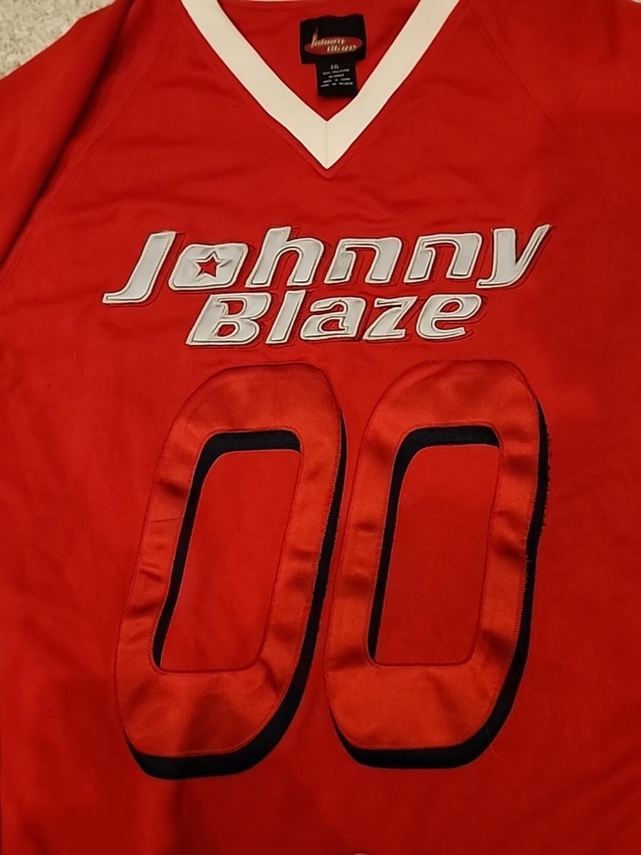 シャツ VTG 00s JOHNNY BLAZE SETUP JERSEY JOHNNY BLAZE t-shirt, vintage Wu Wear jersey, Wu-Tang Clan