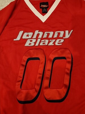 Johnny Blaze Method Man Wu-Tang Clan 90s Football Jersey Johnny Blaze Method Man Wu-Tang Clan 90s Football Jersey