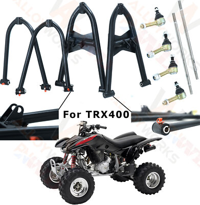 Front Fully Adjustable A Arms + 2 + 0 For Honda TRX 400EX Trx400X