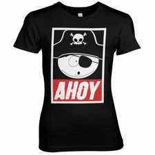 Officially Licensed South Park Eric Cartman - Ahoy Women'S T-Shirt S-XXL Sizes